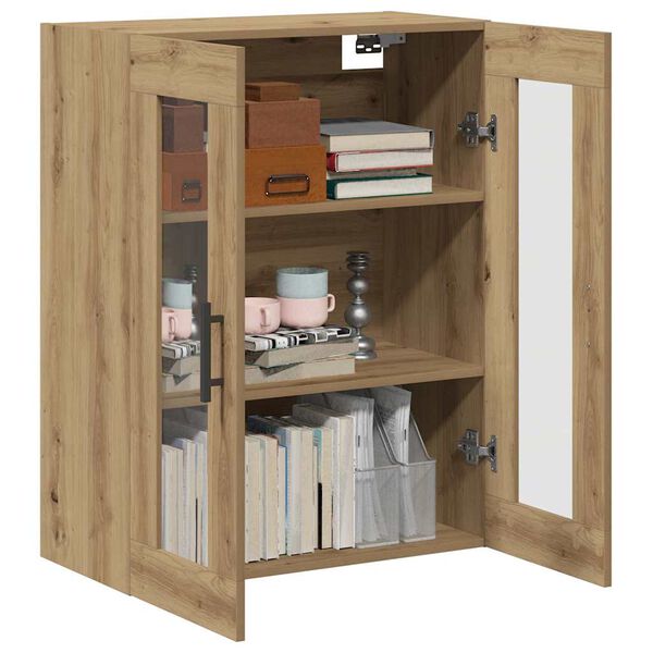 vidaXL Buffet ch&ecirc;ne artisanal 69,5x34x90 cm bois d'ing&eacute;nierie