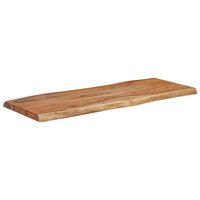vidaXL Dessus de table 90x40x2,5 cm rectangulaire bois massif acacia