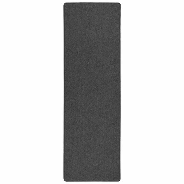 vidaXL Tapis Couloir Gris fonc&eacute; 100 x 300 cm 100% Polypropyl&egrave;ne