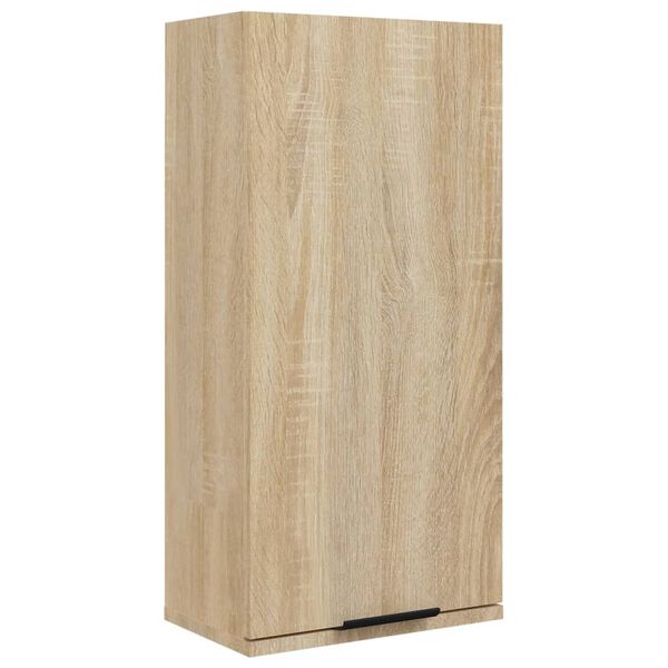 vidaXL Armoire de salle de bain murale Ch&ecirc;ne sonoma 32x20x67 cm