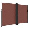 vidaXL Auvent lat&eacute;ral r&eacute;tractable marron 160x1200 cm