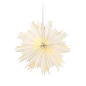 vidaXL &Eacute;clairage de No&euml;l RAAHE 10 LED Blanc chaud 45 x 17 x 45 cm