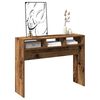 vidaXL Table console vieux bois 105x30x80 cm bois d'ing&eacute;nierie