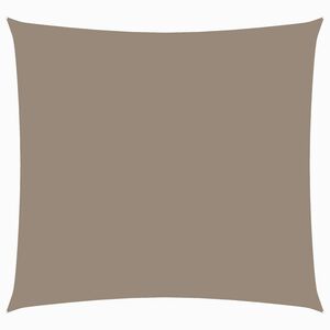 vidaXL Voile de parasol tissu oxford carr&eacute; 4,5x4,5 m taupe