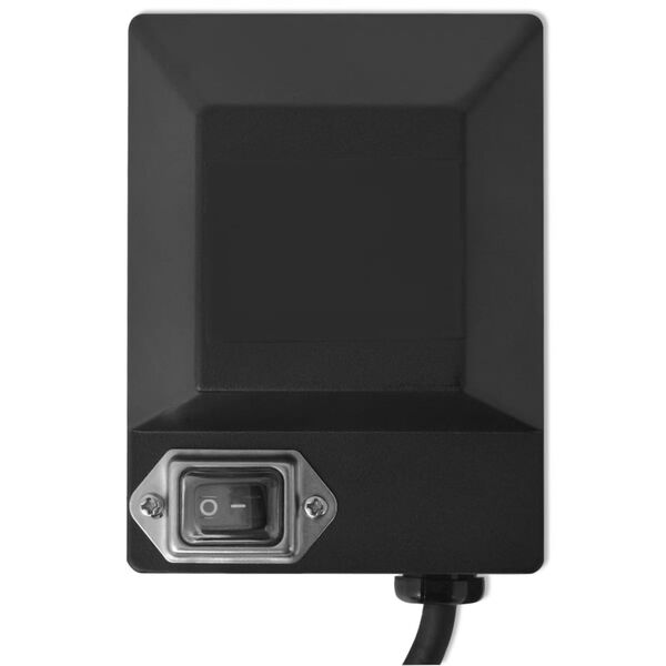 vidaXL Moteur de broche à rôtir 4W Noir