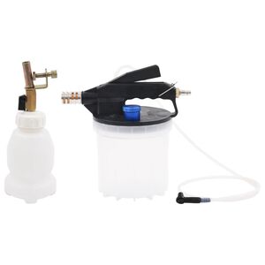 vidaXL Pompe d'extraction &agrave; purgeur de frein pneumatique et bouteille