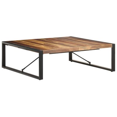 vidaXL Table basse 120x120x40 cm Bois solide