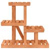 vidaXL Support à fleurs 58x25x51 cm bois massif de sapin