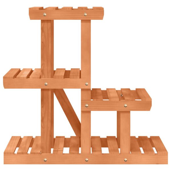 vidaXL Support à fleurs 58x25x51 cm bois massif de sapin