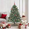 vidaXL Sapin de No&euml;l artificiel Vert 150 cm PVC, plastique et acier