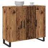 vidaXL Buffet Bois ancien 90 x 34 x 80 cm Bois d'ing&eacute;nierie