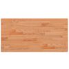 vidaXL Comptoir de salle de bain 80x40x2,5 cm bois massif de h&ecirc;tre