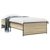 vidaXL Cadre de lit Ch&ecirc;ne Sonoma 80 x 200 cm Bois d'ing&eacute;nierie