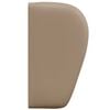vidaXL Oreille de t&ecirc;te de lit Tan 40 x 23 x 6 cm PVC