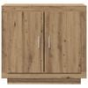 vidaXL Buffet chêne artisanal 80x40x75 cm bois d'ingénierie