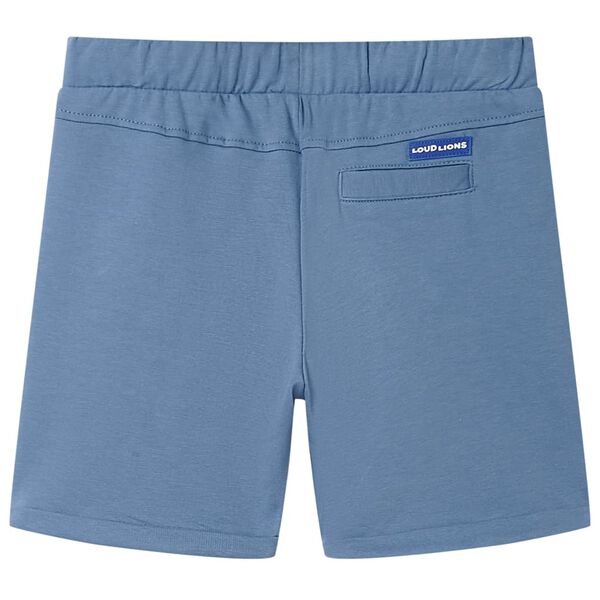 Short pour enfants avec cordon de serrage bleu foncé 104