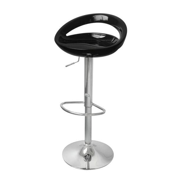 vidaXL Tabouret de bar Miami Noir (ensemble de 2)