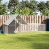 vidaXL Poulailler 4 x 2 x 2 m Acier galvanis&eacute;