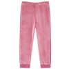 Pantalon de surv&ecirc;tement pour enfants framboise 116