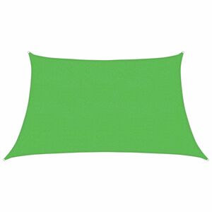 vidaXL Voile d'ombrage 160 g/m&sup2; Vert clair 3/4x2 m PEHD