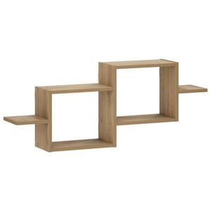 vidaXL &Eacute;tag&egrave;re Murale Ch&ecirc;ne artisanal 95 x 17 x 37 cm