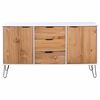 vidaXL Buffet New York 130,6 x 43 x 73,6 cm Bois massif en pin