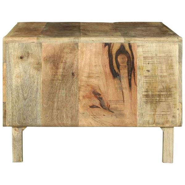 vidaXL Table basse Marron 90 x 50 x 35 cm Bois de mangue massif