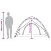vidaXL Tente de camping à dôme 5 personnes libération rapide