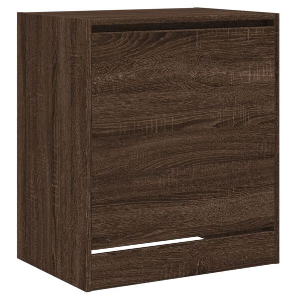 vidaXL Armoire à chaussures chêne marron 60x42x69 cm bois ingénierie
