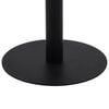 vidaXL Table de bistro Marron fonc&eacute; 80 cm MDF