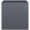vidaXL Jardini&egrave;re anthracite 40x40x40 cm acier lamin&eacute; &agrave; froid