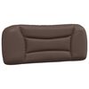 vidaXL Cadre de lit sans matelas Hvar marron 100x200 cm similicuir