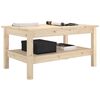 vidaXL Table basse 80x50x40 cm Bois massif de pin