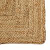 vidaXL Tapis de zone Beige 100 x 200 cm Jute