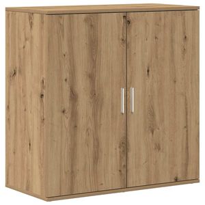 vidaXL Buffet Ch&ecirc;ne artisanal 79 x 38 x 80 cm Bois d'ing&eacute;nierie