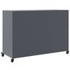 vidaXL Buffet anthracite 100,5x39x72 cm acier