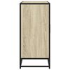 vidaXL Buffet chêne sonoma 92x35x76 cm bois d'ingénierie