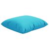 vidaXL Coussins &Eacute;parpill&eacute;s Uni 4 pcs Turquoise 50 x 50 cm