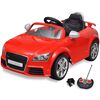 vidaXL Voiture avec t&eacute;l&eacute;commande pour enfants Audi TT RS Rouge