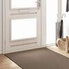 vidaXL Tapis d'entr&eacute;e Autre Beige et Noir 120 x 400 cm