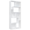 vidaXL Biblioth&egrave;que Blanc 67x24x161 cm Bois d'ing&eacute;nierie