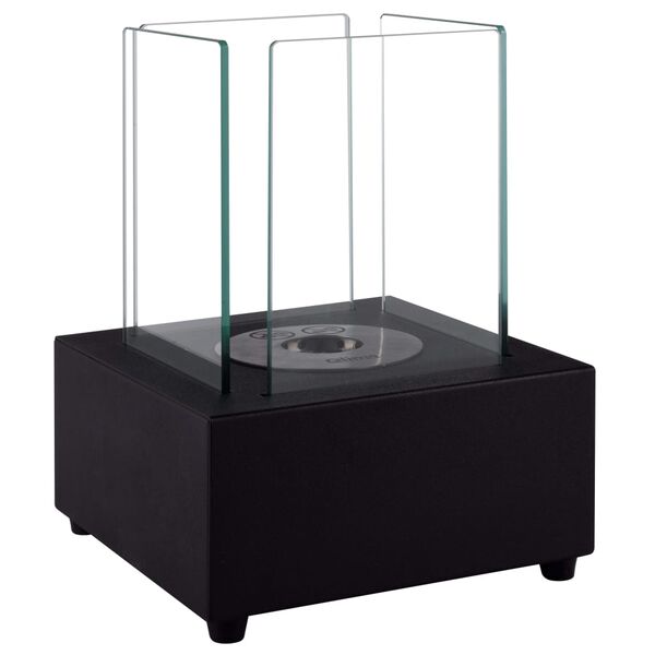 Qlima Br&ucirc;leur &agrave; l'&eacute;thanol carr&eacute; 22 x 22 x 30 cm FFB 022