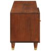 vidaXL Meuble TV Marron 80 x 31,5 x 46 cm Bois de mangue massif