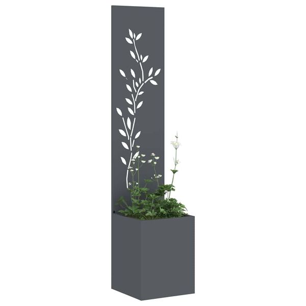 vidaXL Écran de confidentialité de jardin Anthracite 32 x 140 cm