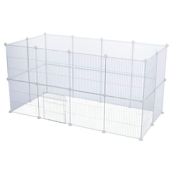 TRIXIE Enclos int&eacute;rieur pour rongeurs 140x35x70 cm Blanc