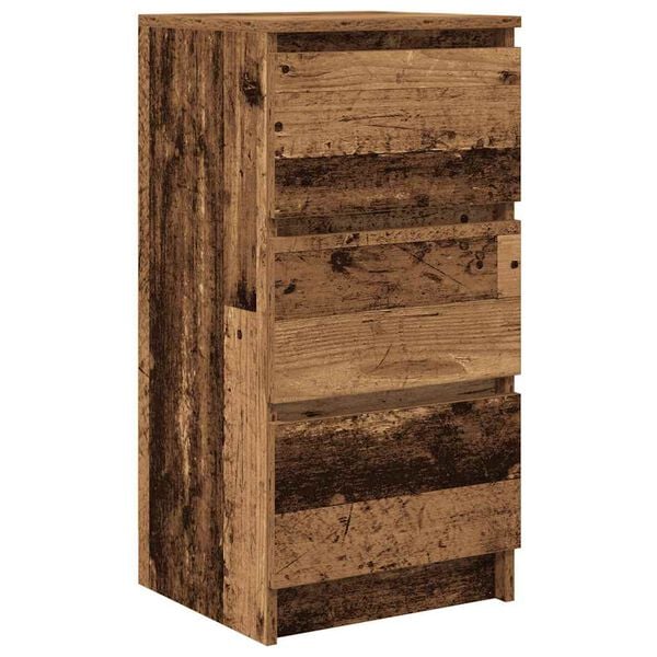 vidaXL Buffet vieux bois 37,5x35x76 cm bois d'ing&eacute;nierie