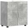 vidaXL Ensemble d'armoire de salle de bain TULUM Gris b&eacute;ton