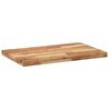 vidaXL Dessus de table rectangulaire 100x50x4 cm bois massif d'acacia