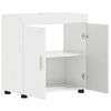 vidaXL Ensemble d'armoire de salle de bain TULUM Blanc brillant