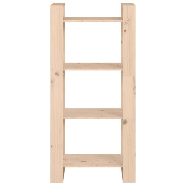 vidaXL Bibliothèque/Séparateur de pièce 60x35x125 cm Bois massif